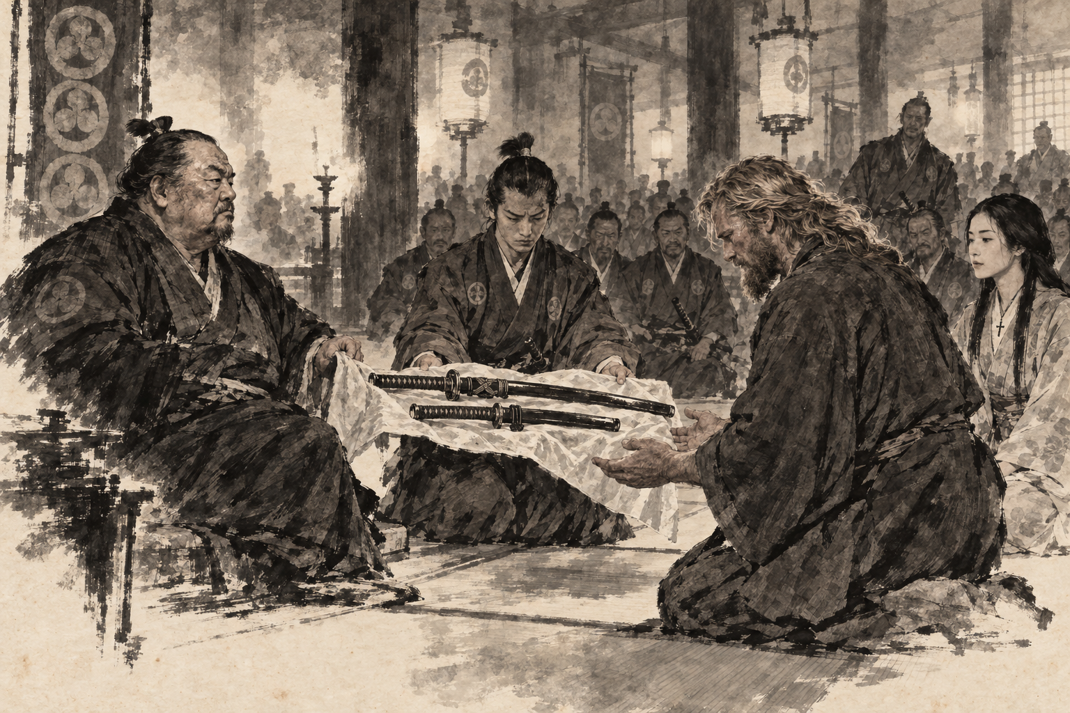 The Yoriya swords for the Chief Admiral
