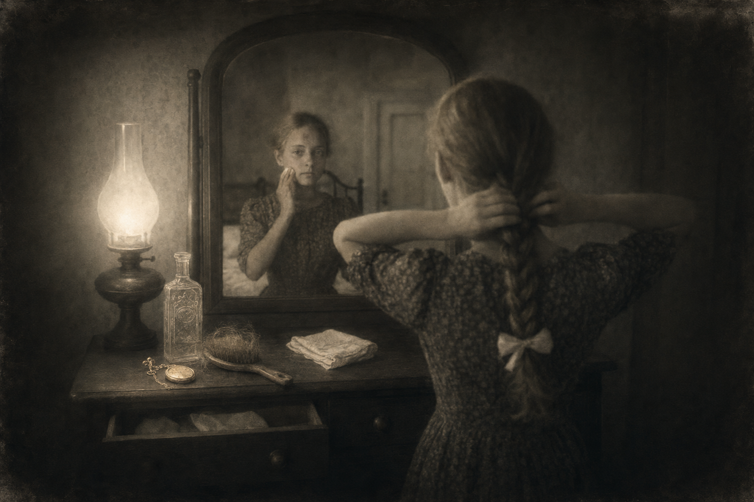 Dressed like a little girl