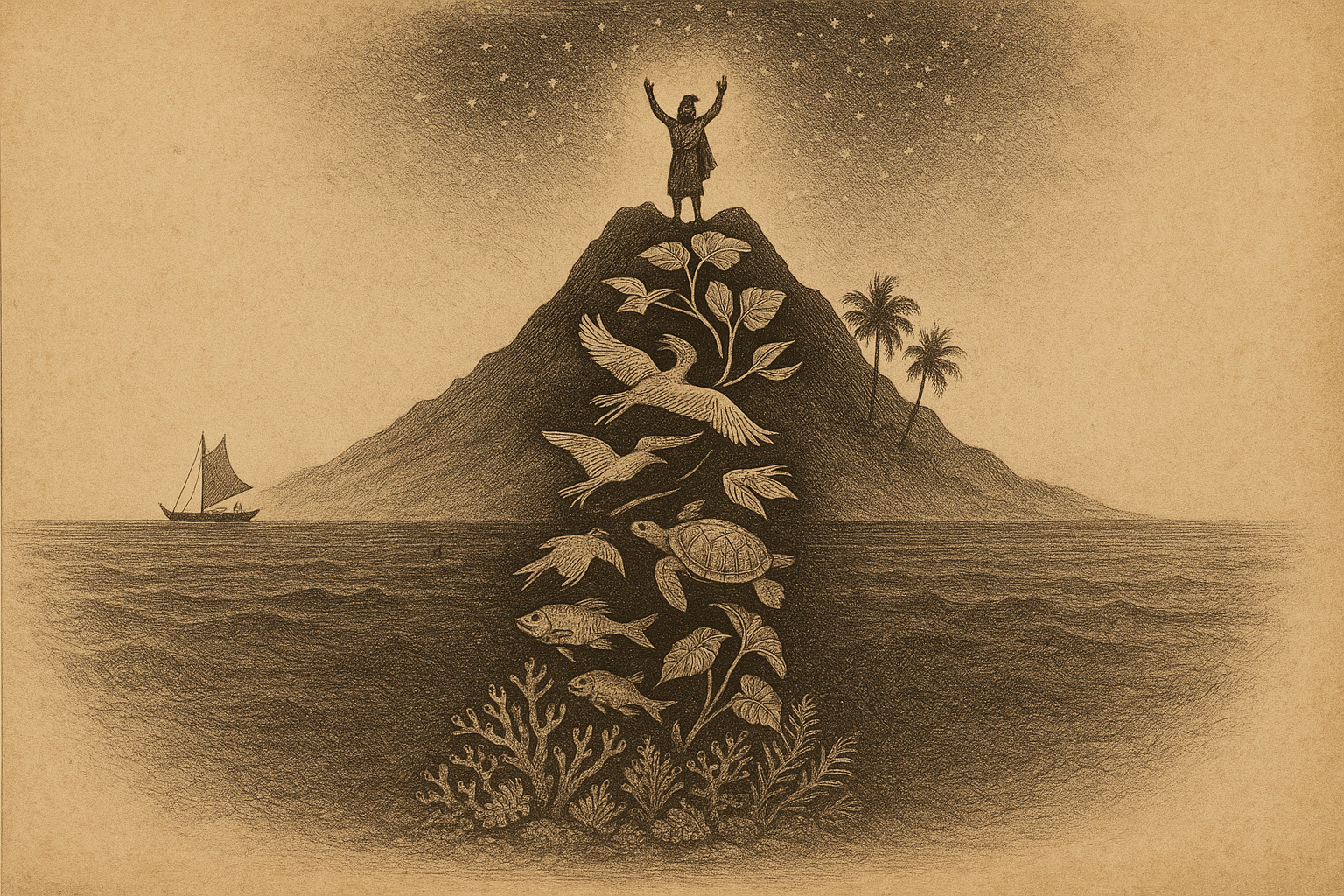 Hawai'i's Cosmos in 2,000 Lines — The Kumulipo: A Hawaiian Creation Chant