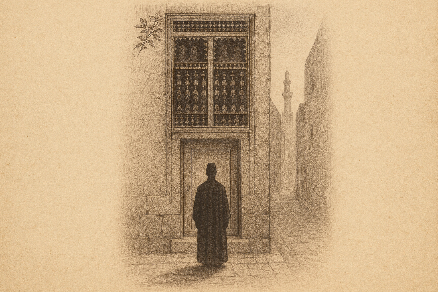 The Threshold Between Two Worlds — Palace Walk