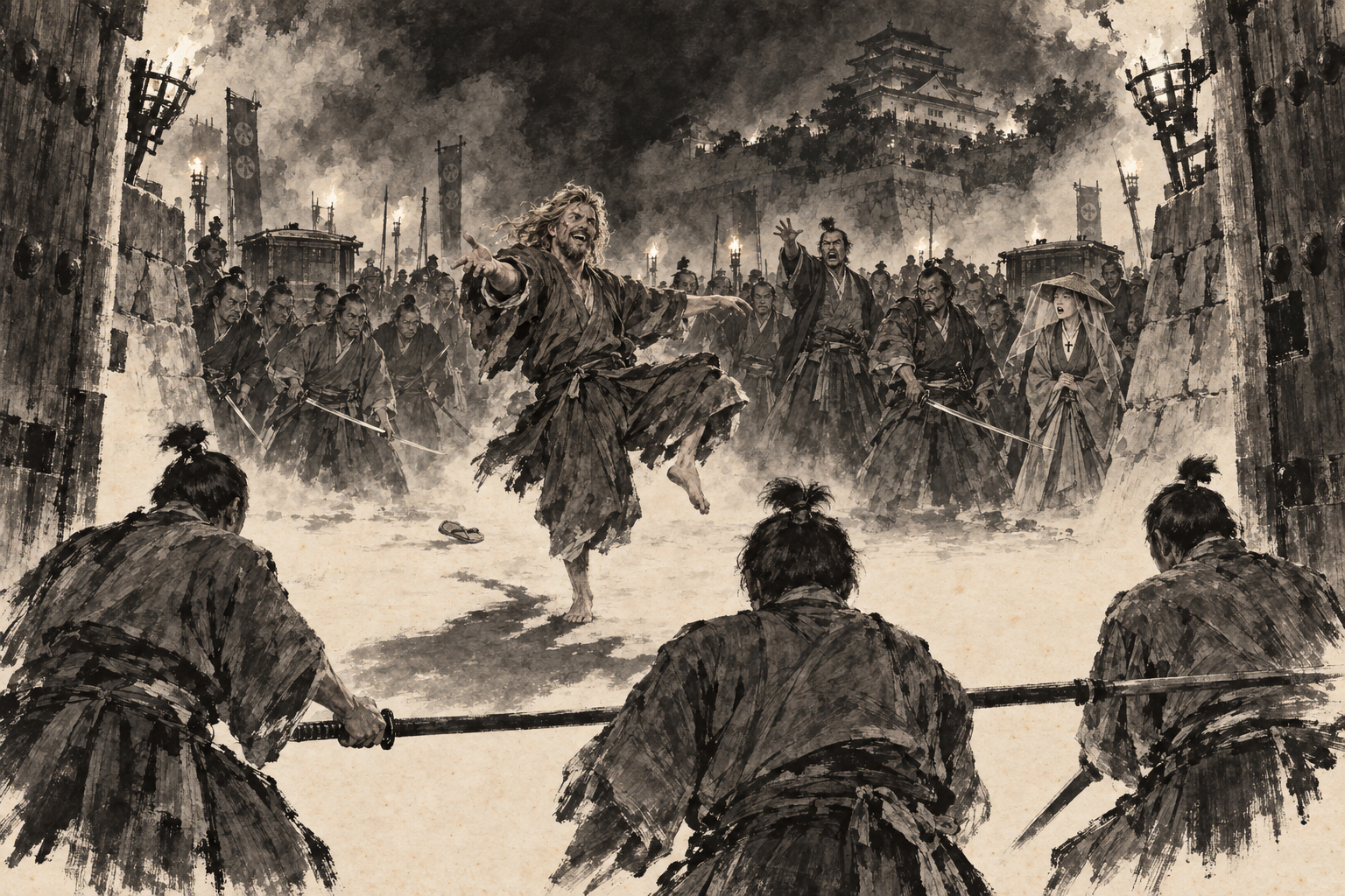 The hornpipe toward the gate