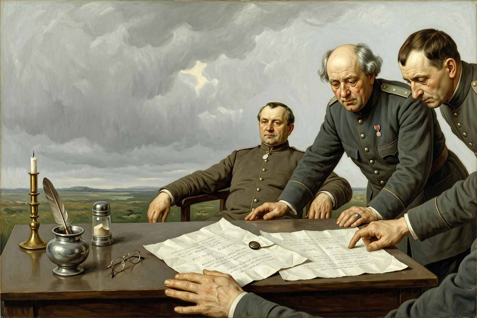 The Two Documents On The Table