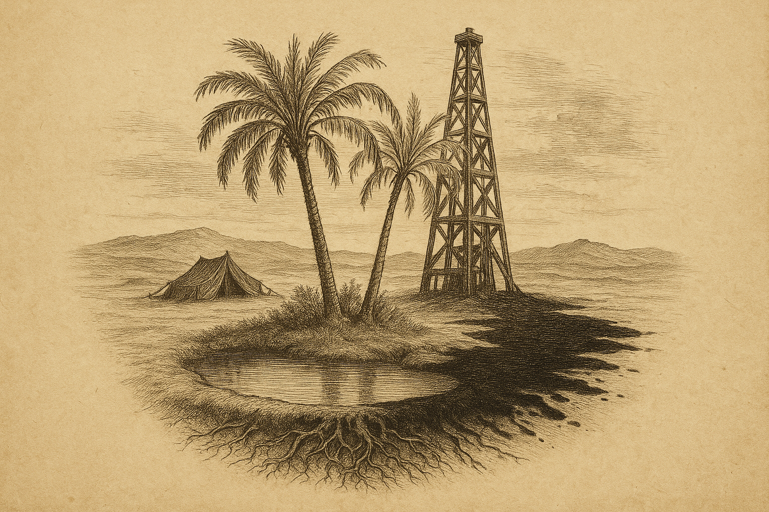The Oasis Had Roots — Cities of Salt