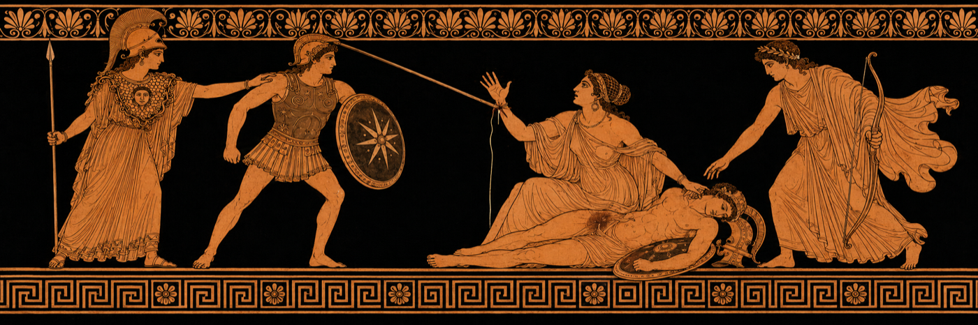 Iliad, Book 5 — The Aristeia of Diomedes; Gods Wounded