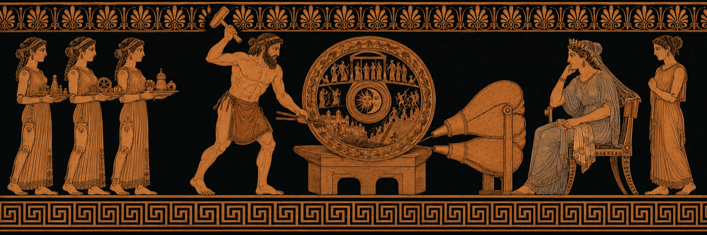 Iliad, Book 18 — Achilles Mourns; the Forging of the Shield