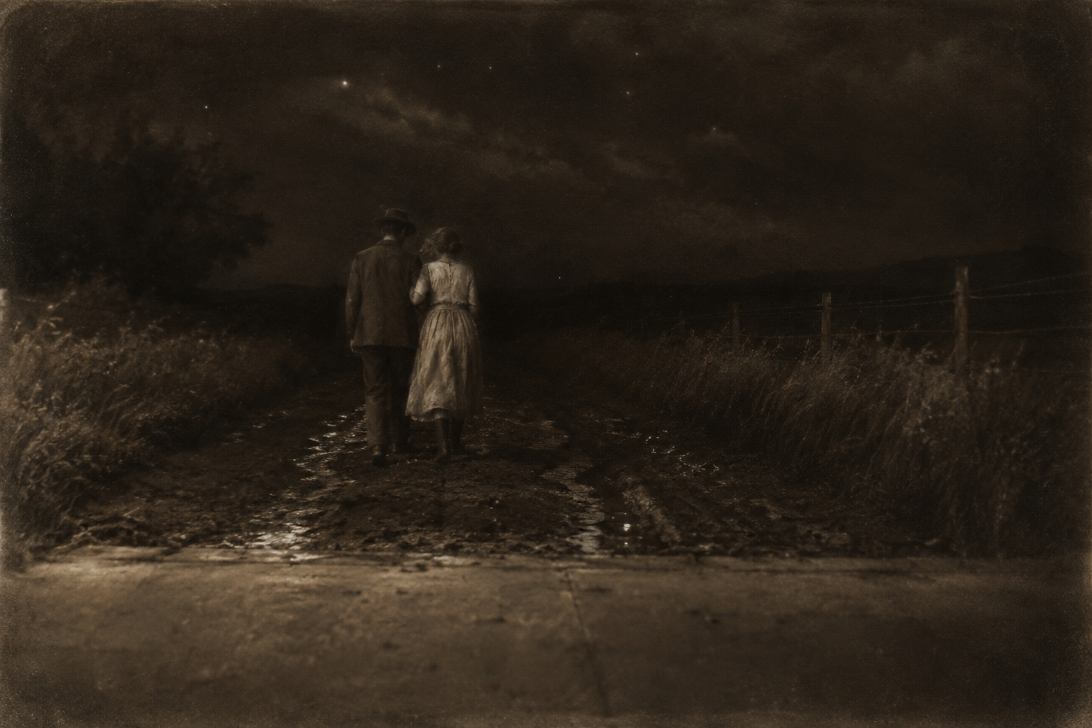 The end of the pavement
