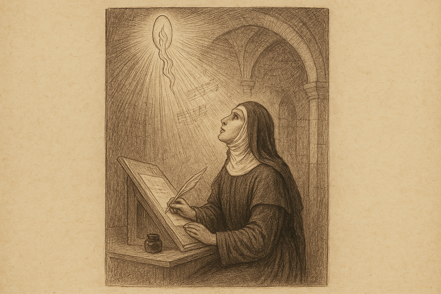 A Twelfth-Century Nun Who Heard Music from God — Scivias