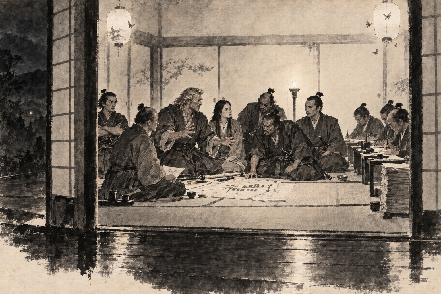 The war manual dictated by lamplight