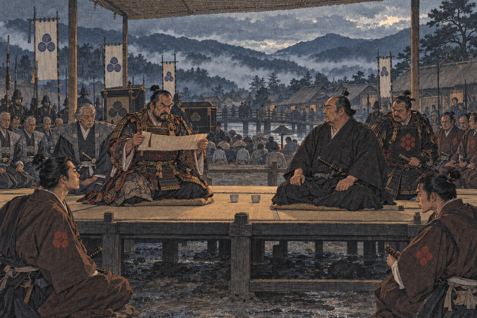 Zataki reads the Council's orders