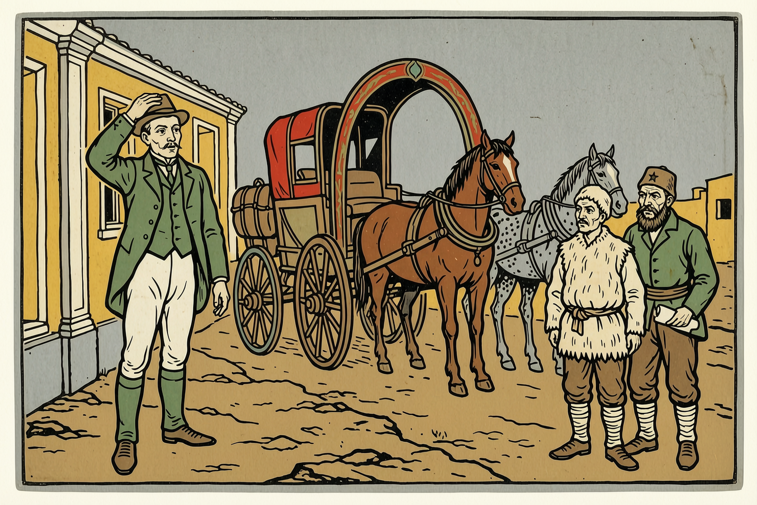 The Young Man at the Gate