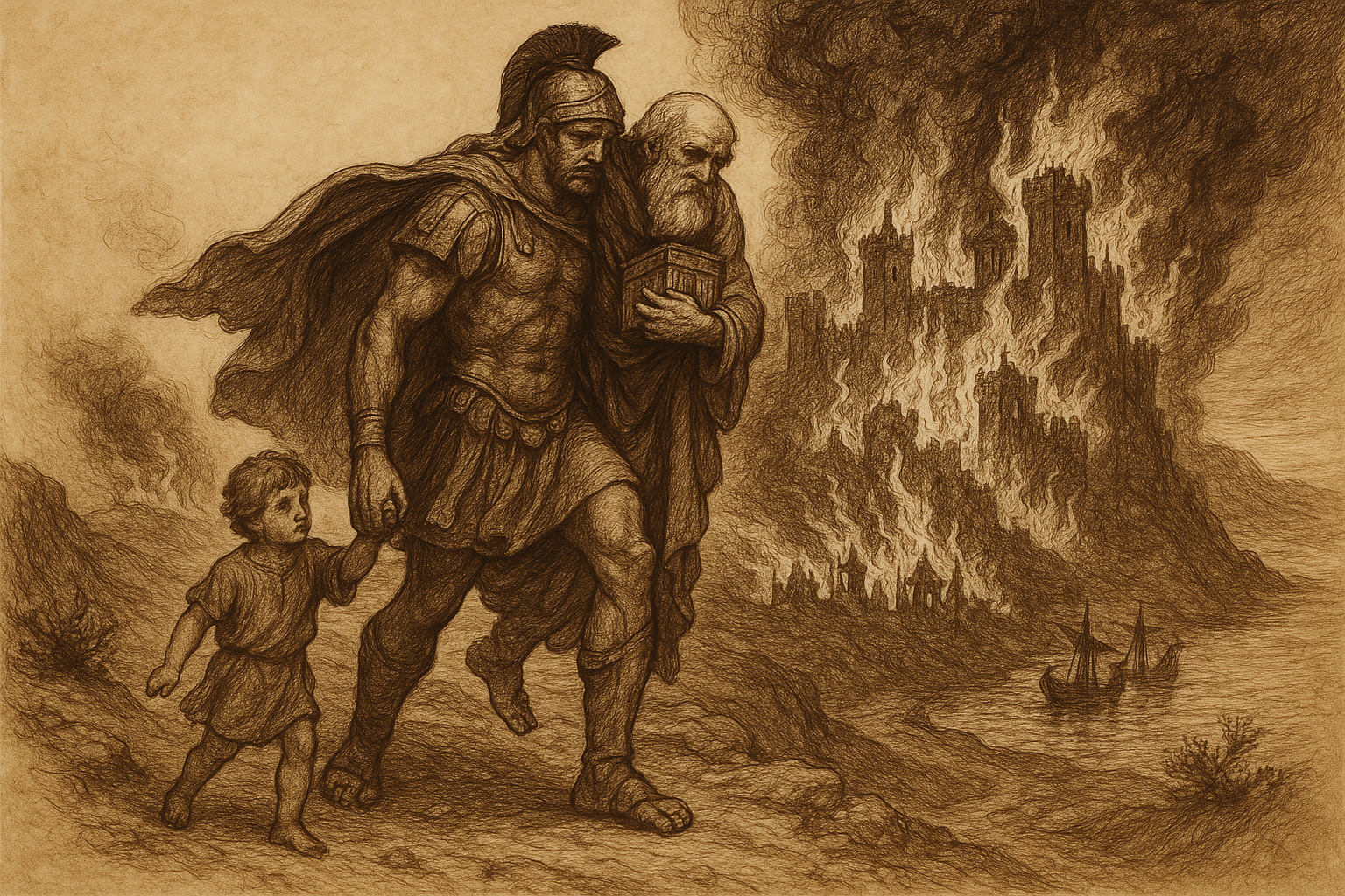 Rome's Founding Myth, Written to Order — The Aeneid