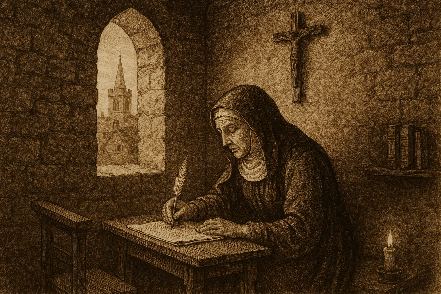Walled In, She Wrote the First Book in English by a Woman — Revelations of Divine Love