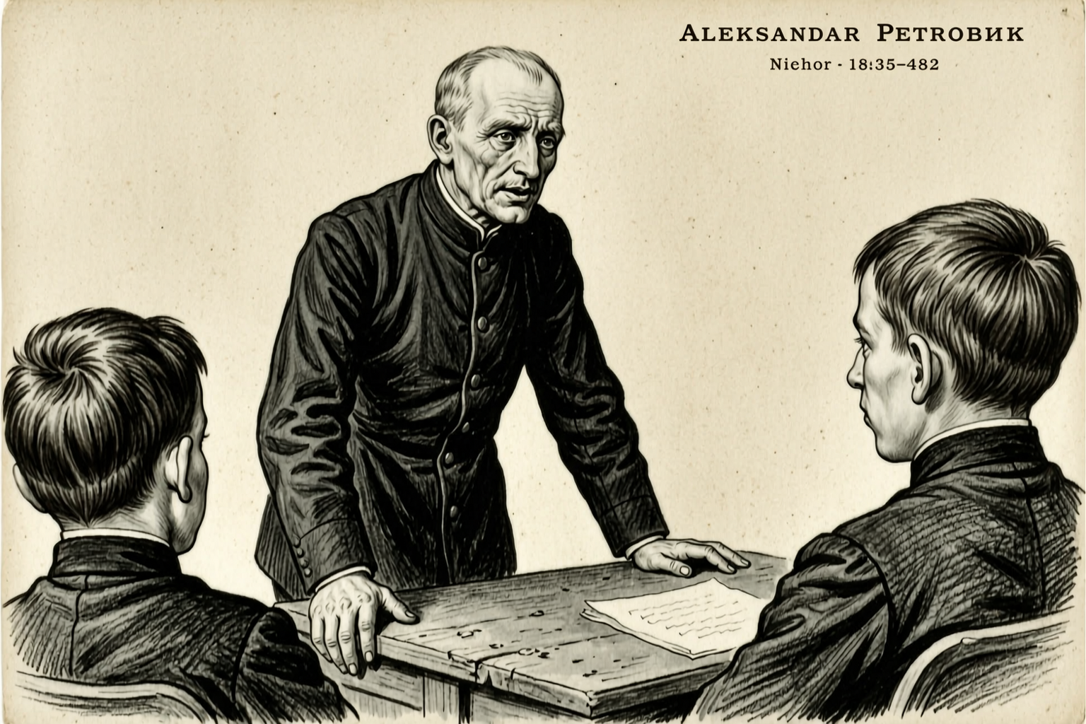 Aleksandr Petrovich Demands Intelligence