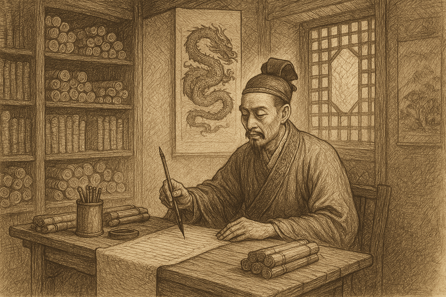 The First Book About How to Write Books — The Literary Mind and the Carving of Dragons