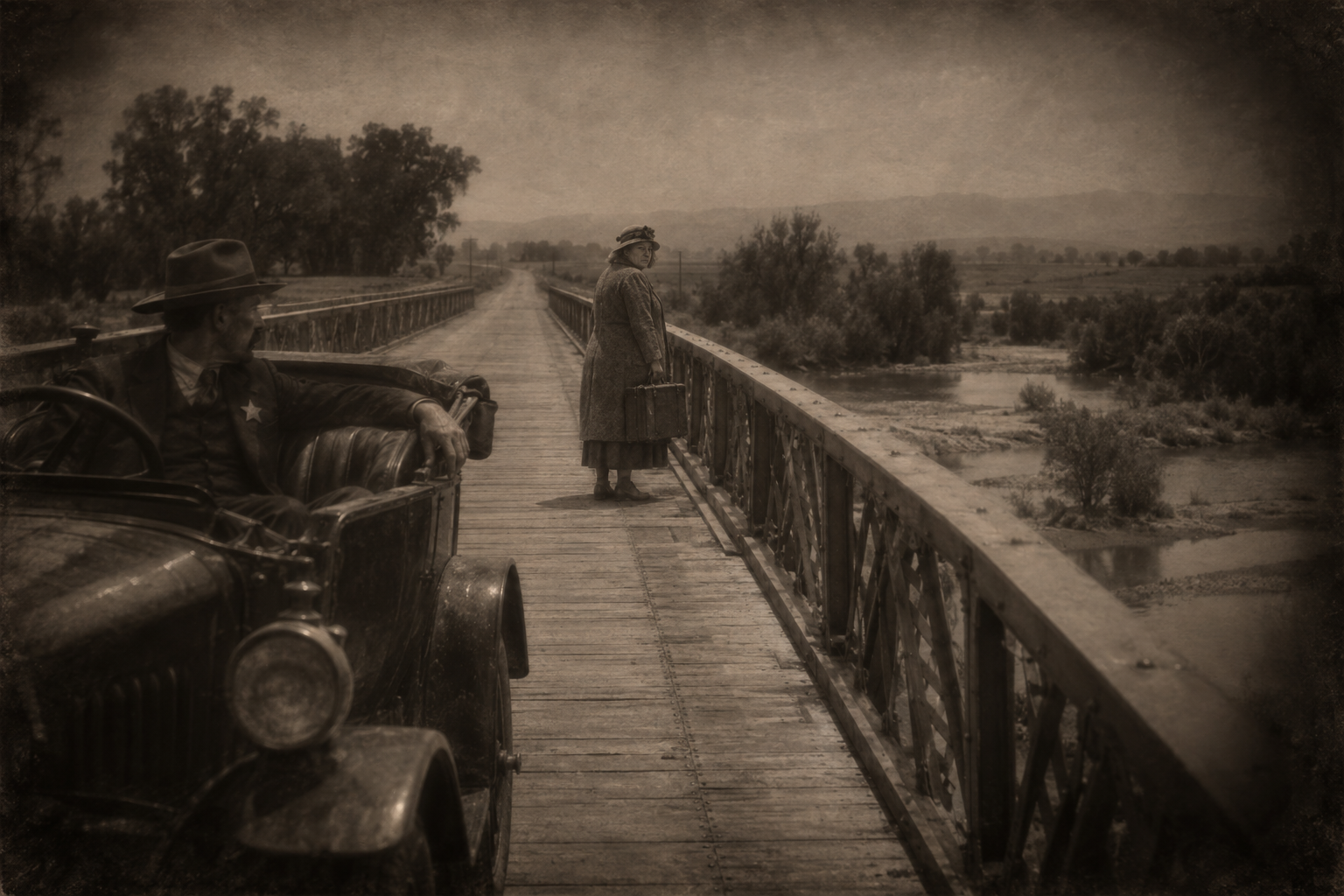 The bridge over the Pajaro