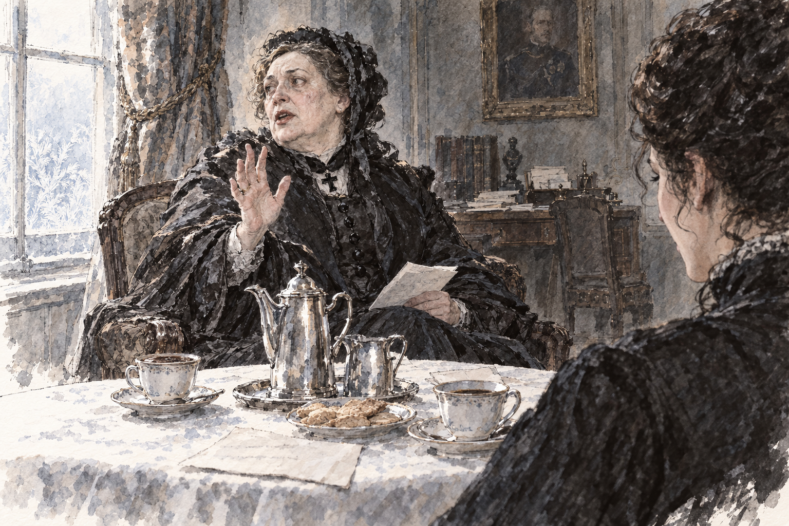 The Countess Does Not Listen to the Answer