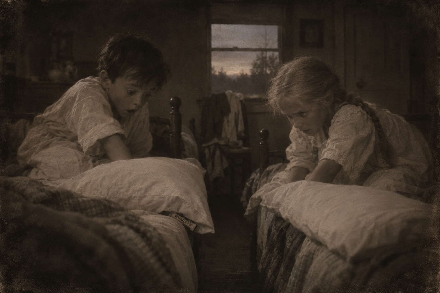 Under the pillow