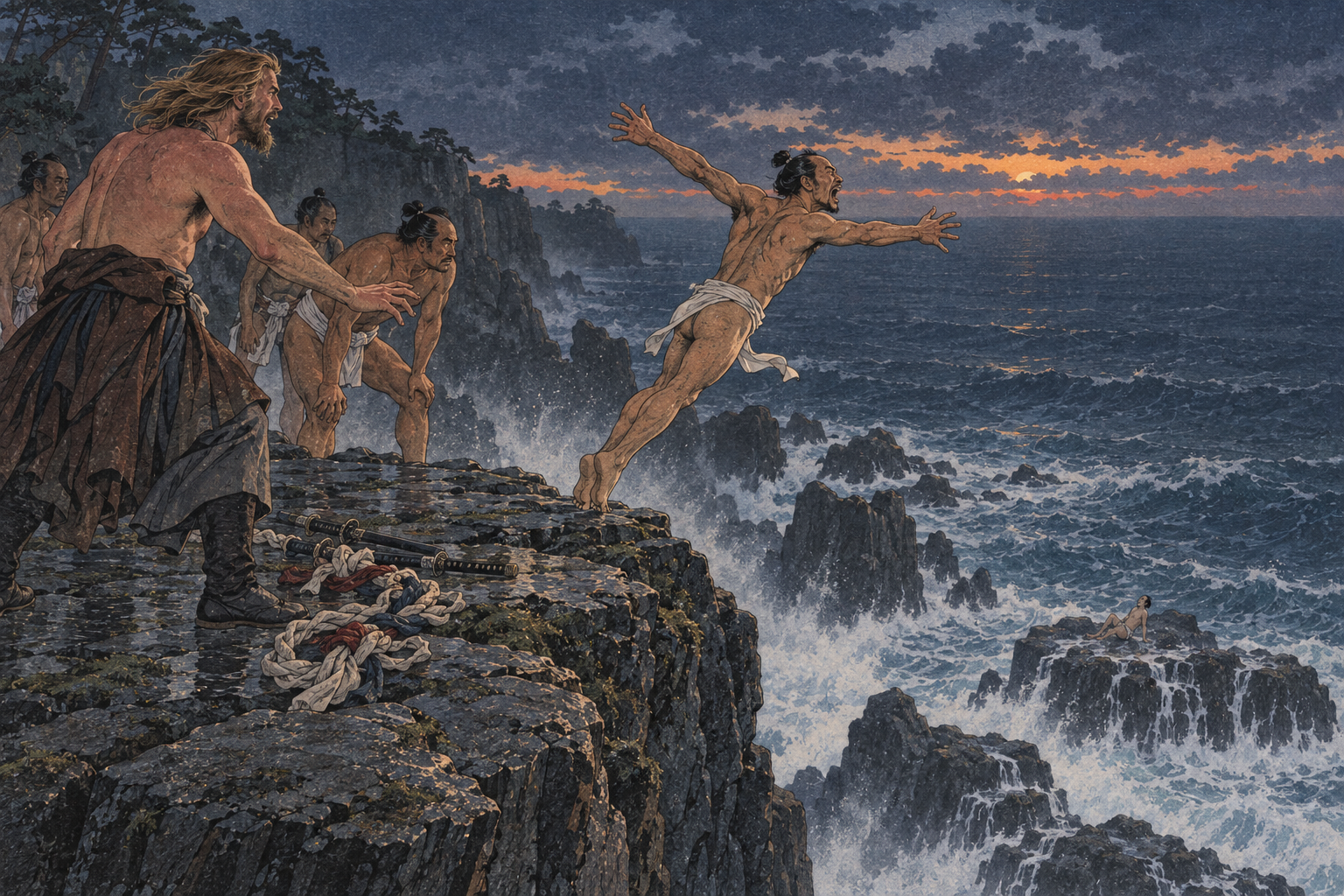 The samurai's leap