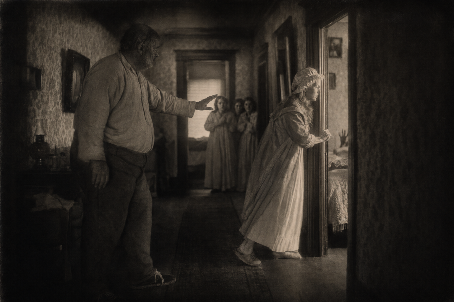 The house comes awake
