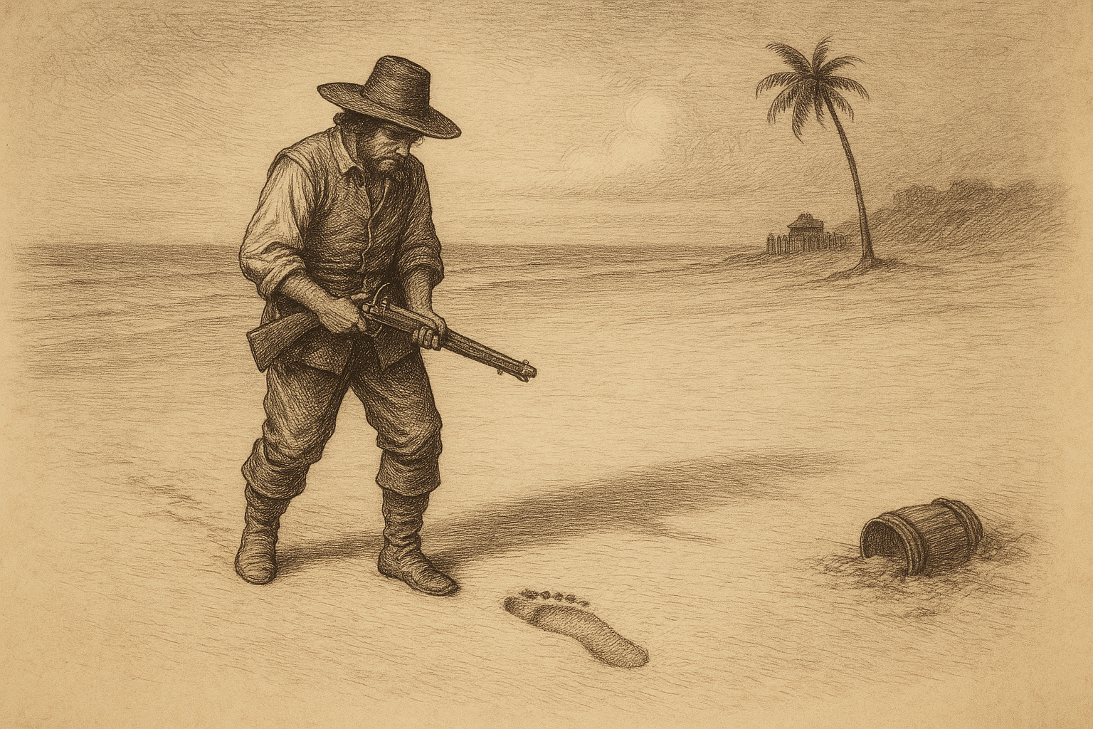 Twenty-Eight Years on an Island — Robinson Crusoe