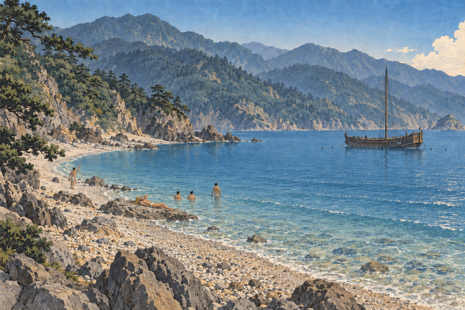 The desolate bay