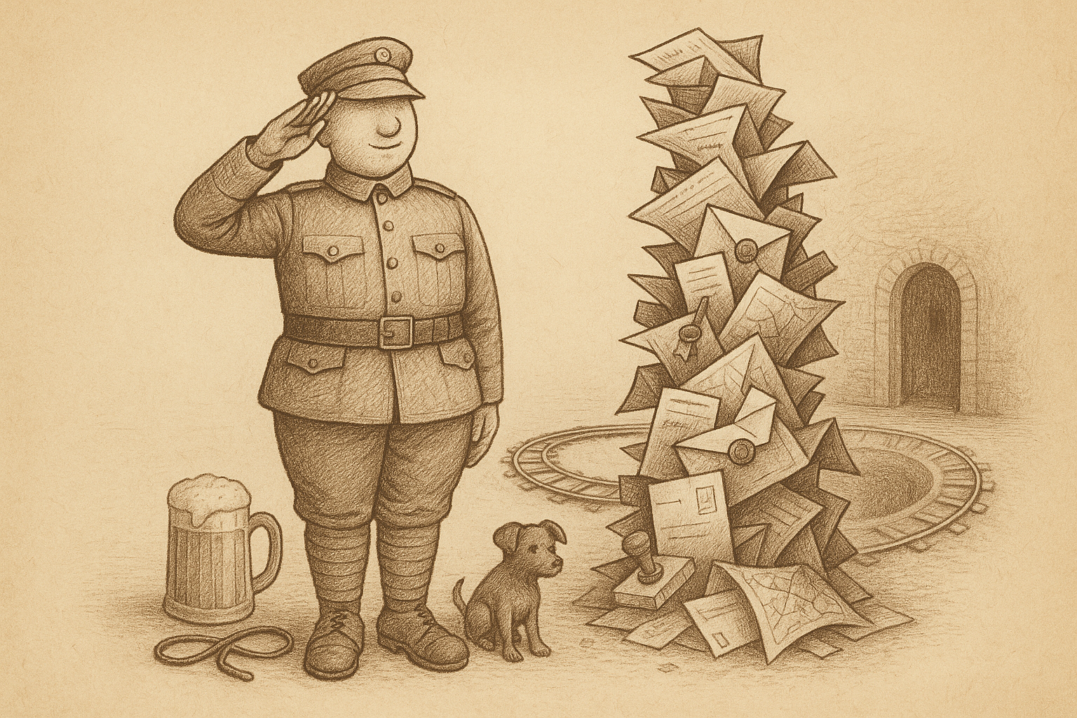 He Obeyed the Empire Until It Collapsed Around Him. — The Good Soldier Svejk