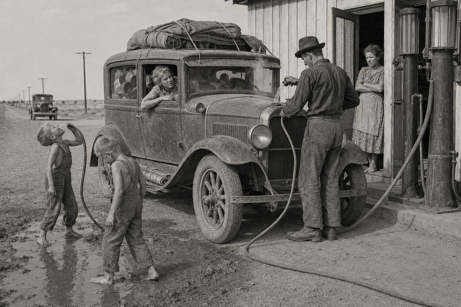The Nash at the pumps