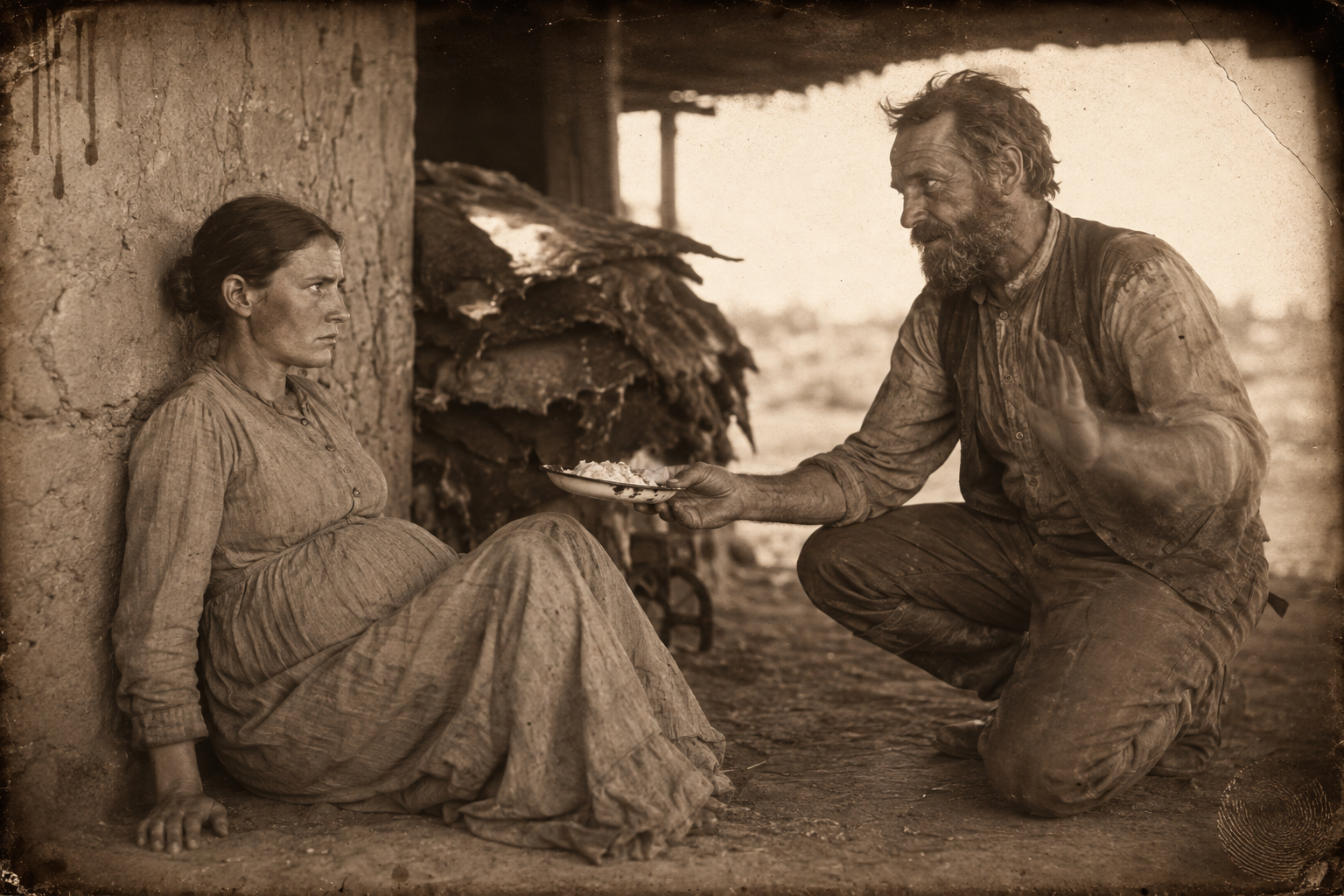 Fowler brings the little plate of food under her shed and says, sheepishly, that Big Zwey wants to marry her.