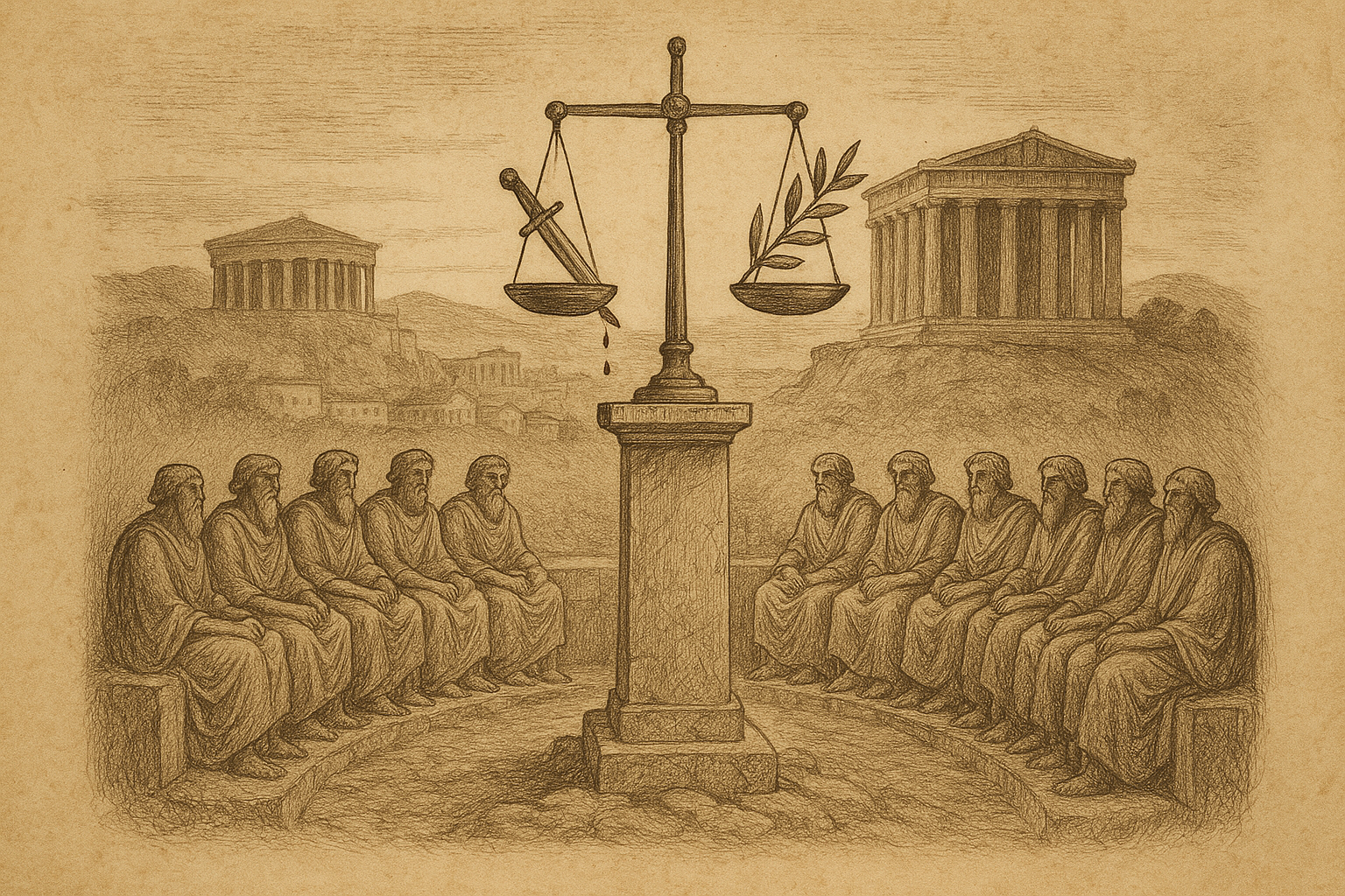 The Trial That Ended Blood Vengeance — The Oresteia