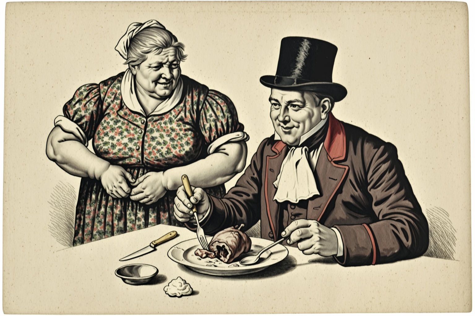 The suckling pig at the inn
