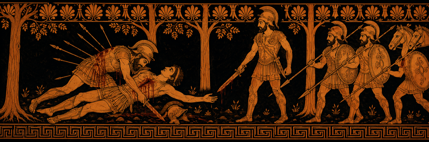 Aeneid, Book 9 — The Trojan Camp Besieged; Nisus and Euryalus