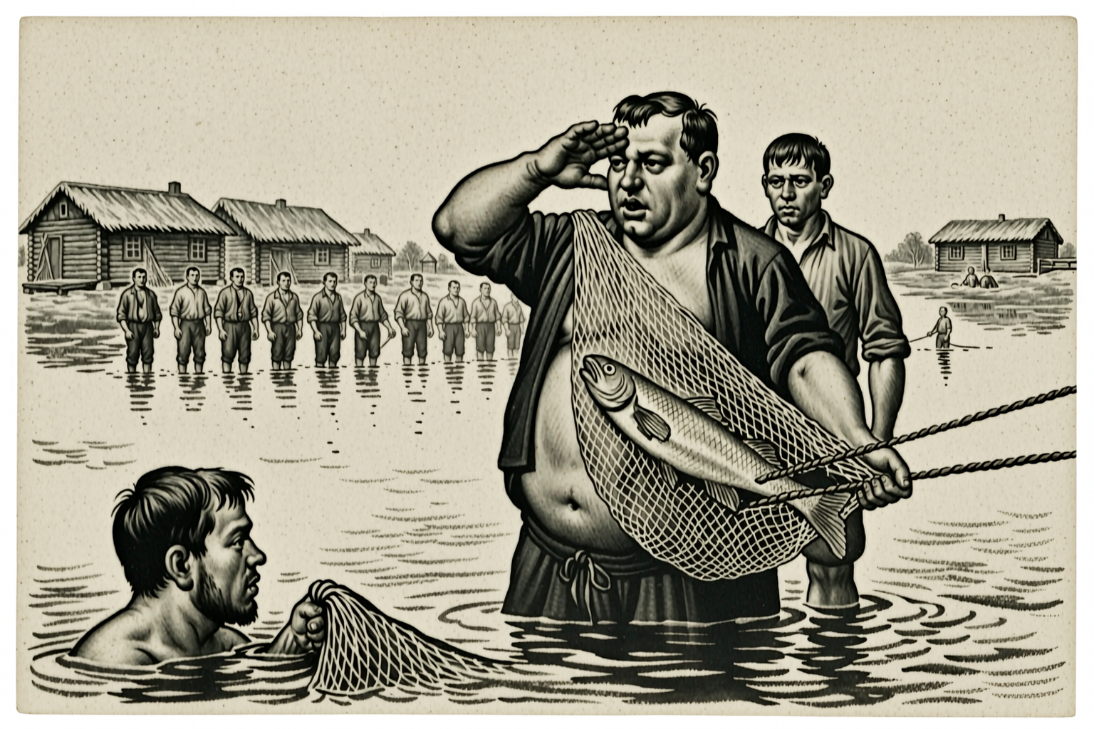 Petukh caught in his own net