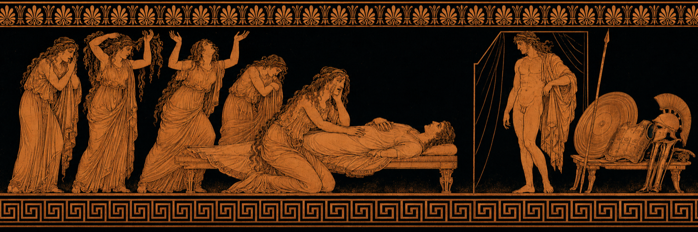 Iliad, Book 19 — The Reconciliation: Briseis Returned
