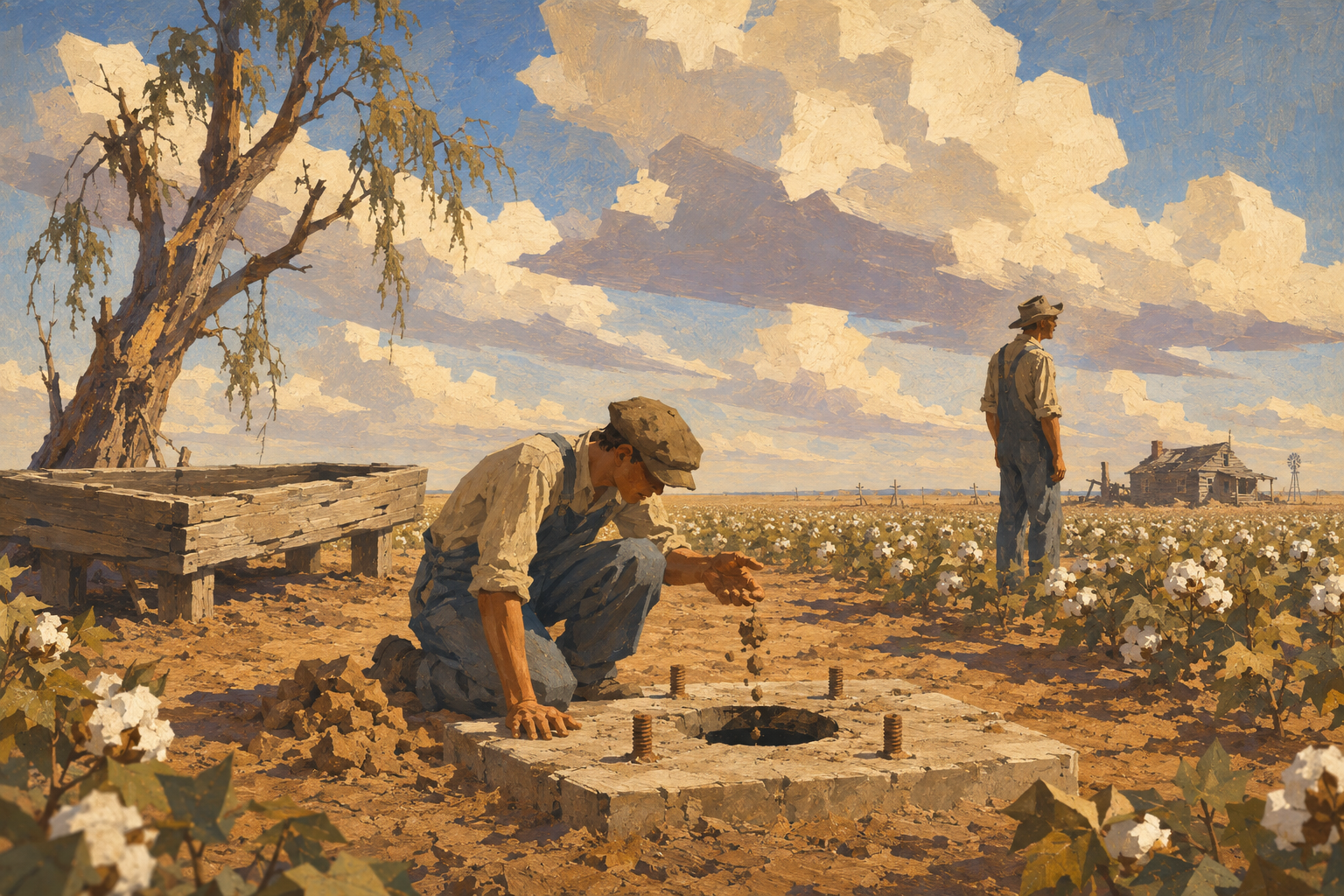 Listening at the dead well