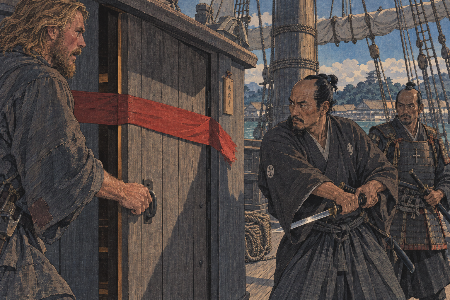 Kinjiru — the sealed companionway