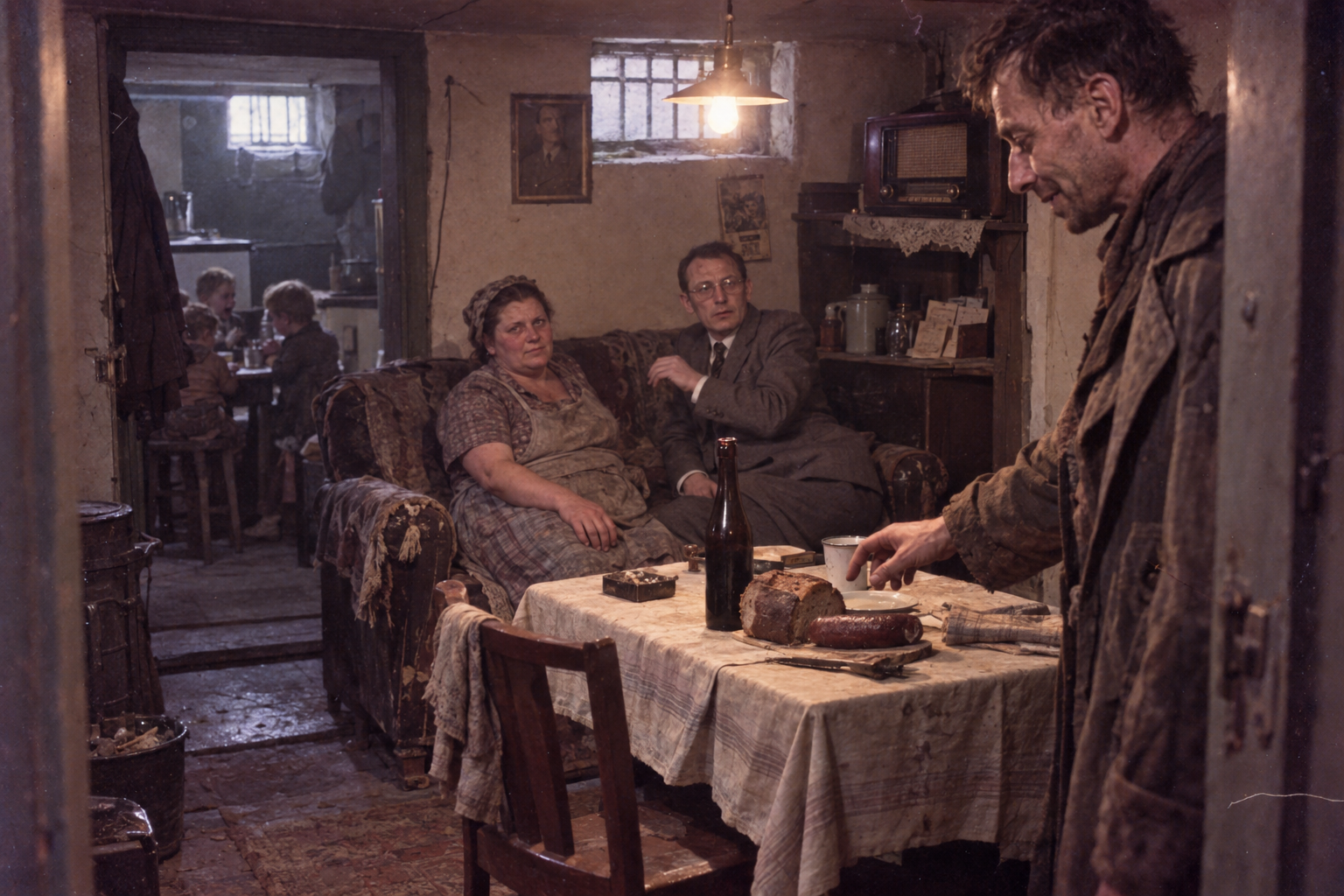 Home to the basement flat with twenty marks
