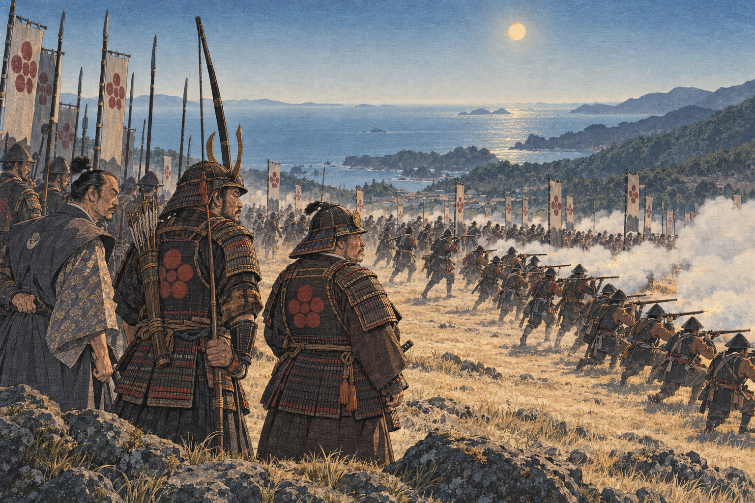 The attack exercise on the plateau
