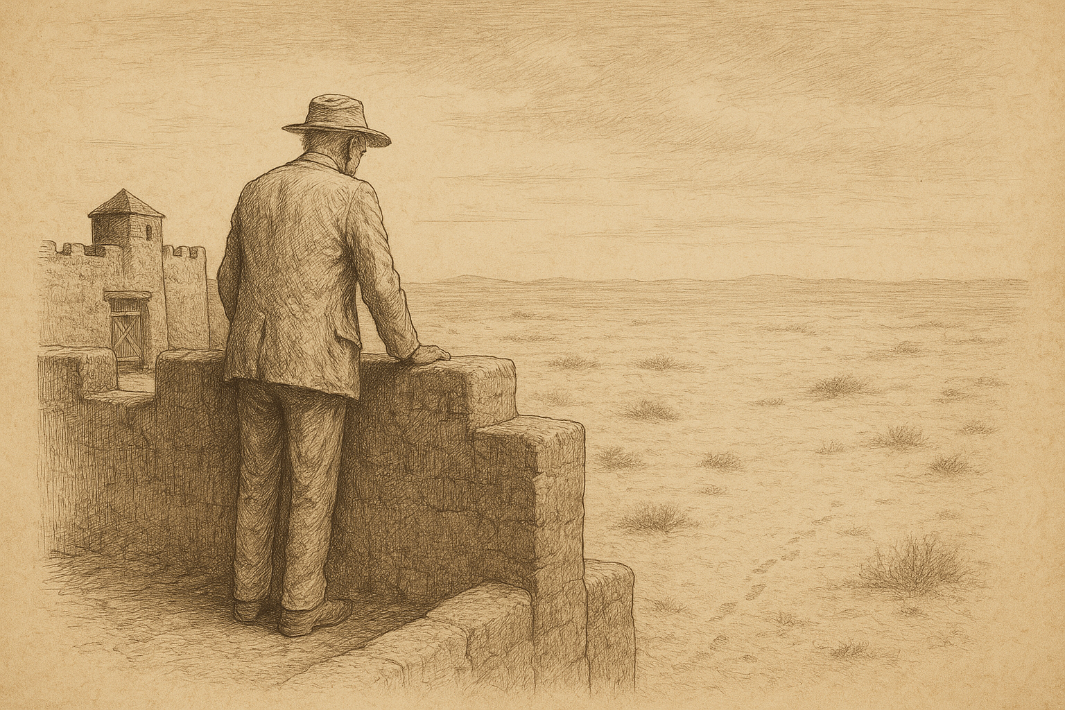 A Magistrate Waits for an Enemy That Never Comes — Waiting for the Barbarians