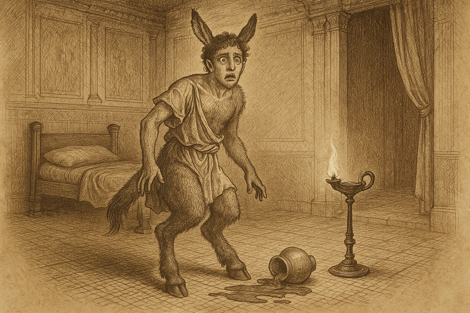A Man Turned Into a Donkey — The Golden Ass